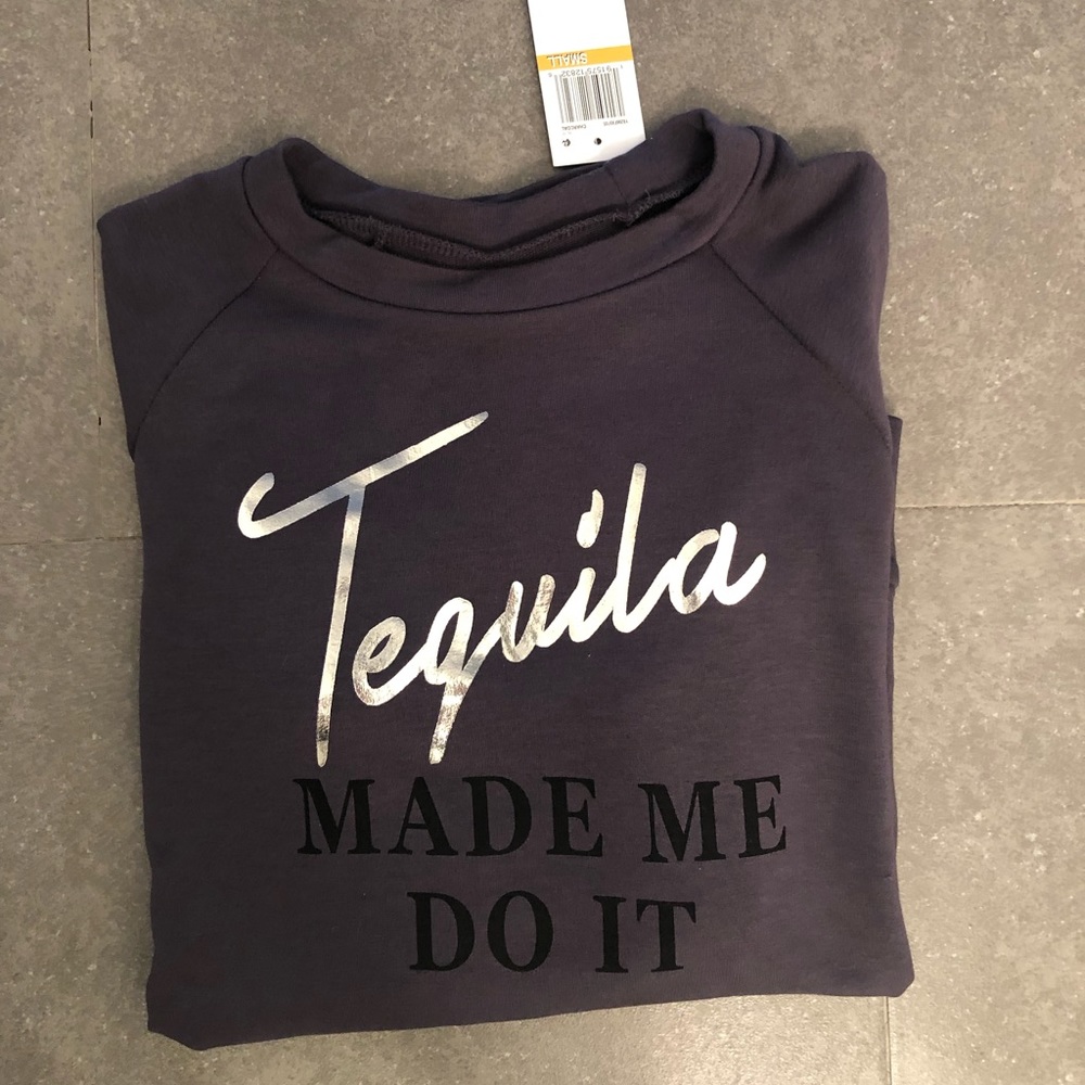 Tequila Metallic Graphic Sweatshirt - Picture 3 of 8